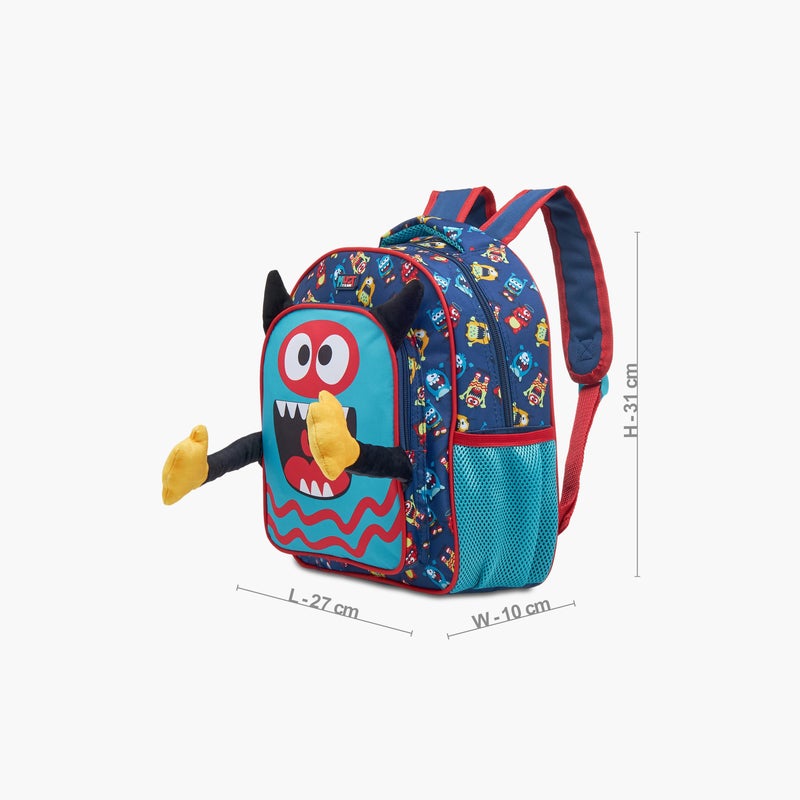 Must Monster Print Backpack Set for Kids - Image 5